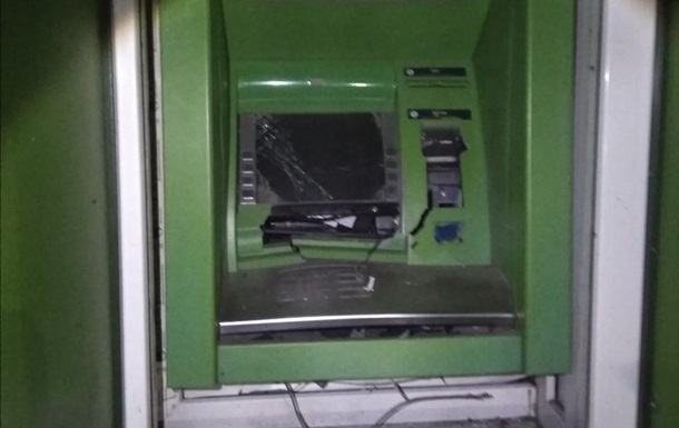 У Харківській області підірвали банкомат