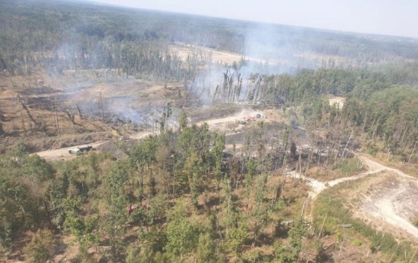 Загоряння на складах біля Калинівки локалізовано