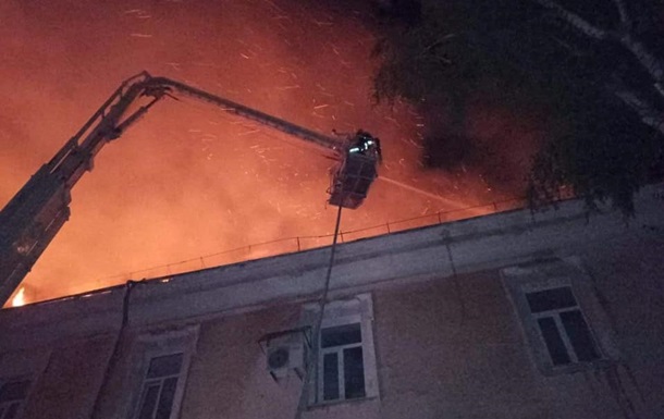 У Луцьку сталася пожежа у військовому госпіталі