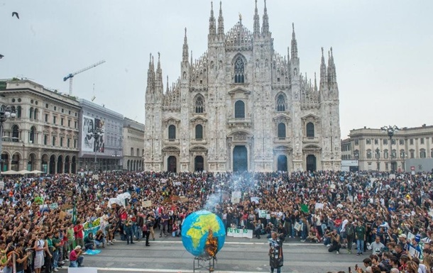 В Италии миллион человек протестовали против изменений климата