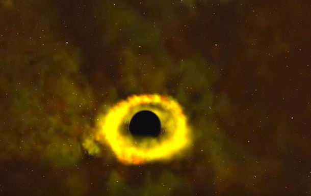 Вчені вперше роздивилися розривання зірки чорною дірою