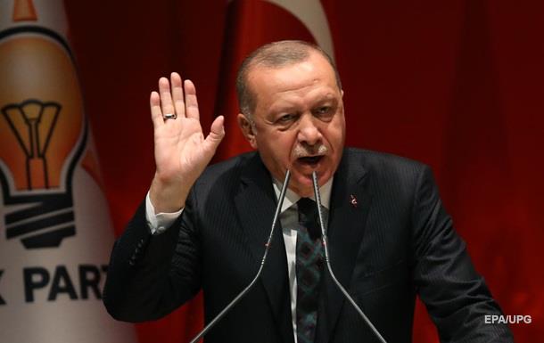 Ердогана не турбують санкції США через Сирію