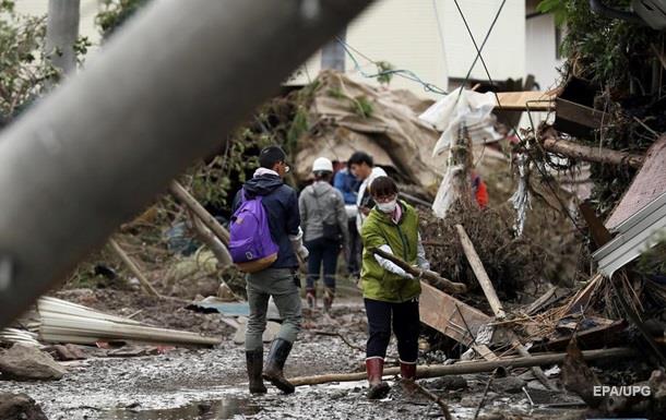 В Японії через тайфун постраждали заводи Hitachi і Panasonic