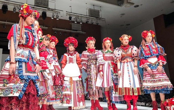 У Японії дали модний показ українських вишиванок