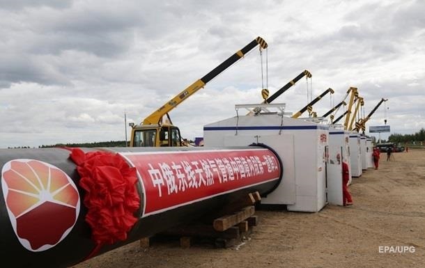 ЗМІ назвала дату запуску газопроводу з Росії в Китай