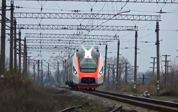 Появилось видео испытания украинского поезда