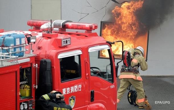 В Японии загорелось здание Министерства экономики