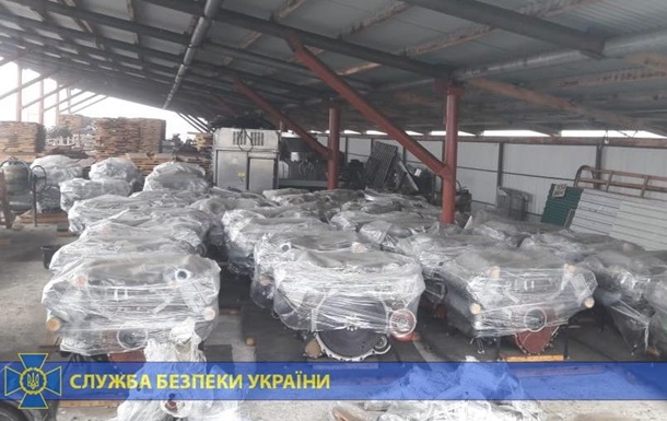 СБУ пресекла вывоз танковых двигателей из Украины