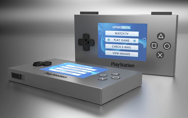 Sony запатентовала портативную  консоль  для видеоигр