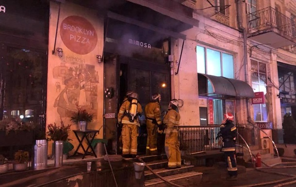 У ресторані в центрі Києва сталася пожежа