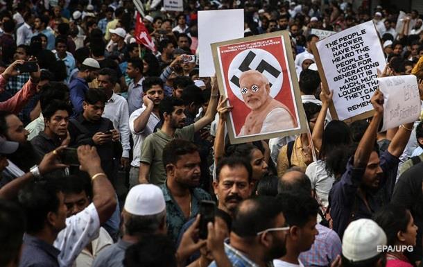 В Индии задержали тысячи протестующих против закона о гражданстве