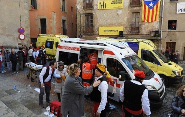 В Іспанії на фестивалі прогримів вибух