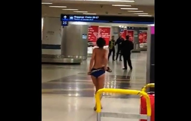 В аеропорту Маямі розгулювала гола жінка