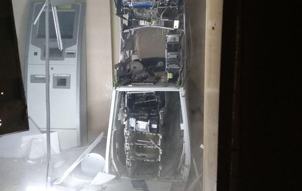 У Харкові вибух зруйнував банкомат