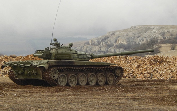 В Сирии сняли попадание ракеты в танк Т-72