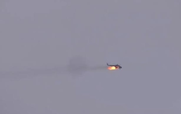 В Сирии сбили вертолет армии Асада