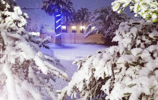 У Багдаді вперше за 12 років випав сніг