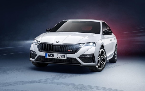 Skoda представила  заряджений  гібрид Octavia RS