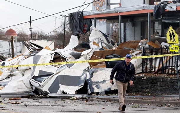 США: у штаті Теннессі від торнадо загинули 25 людей 
