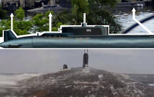 Турист зняв на фото найсекретніший підводний човен