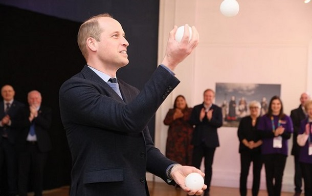 Принц Уильям покорил сеть жонглированием