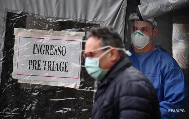 В Італії за добу рекордна смертність від COVID-19