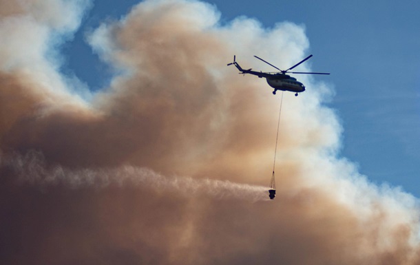 Ліквідація пожеж у зоні ЧАЕС - фоторепортаж