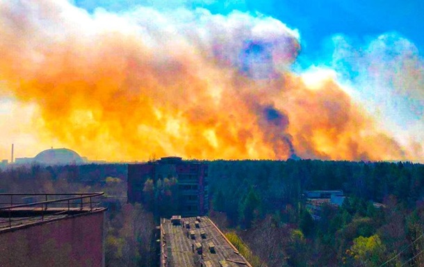 Пожежа в Чорнобильській зоні: ситуація критична