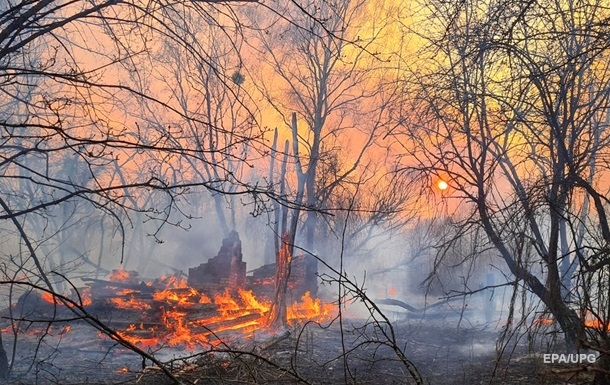 Кабмин выделил 45 млн на тушение пожаров под Чернобылем