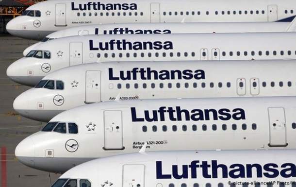 У Lufthansa нарахували рекордні збитки
