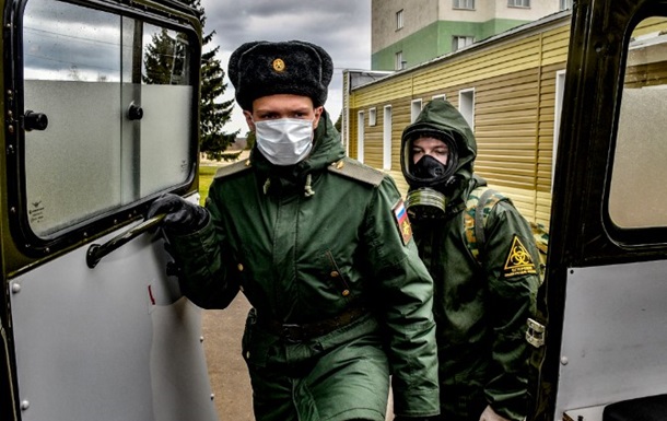 Коронавірусом заражені понад 870 російських військових