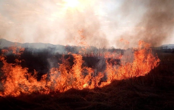 Пожежу неподалік від арсеналу в Балаклії ліквідовано