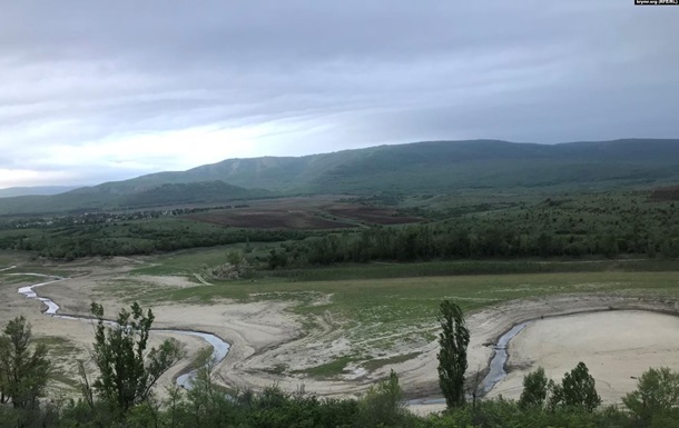 В Крыму пересыхает Белогорское водохранилище 