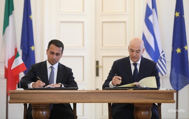 Італія і Греція уклали історичну угоду про морські кордони