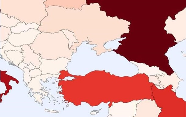 В Іспанії телекомпанія виправила карту з  російським  Кримом
