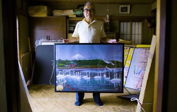 Японец в 80 лет рисует шедевры в Microsoft Excel