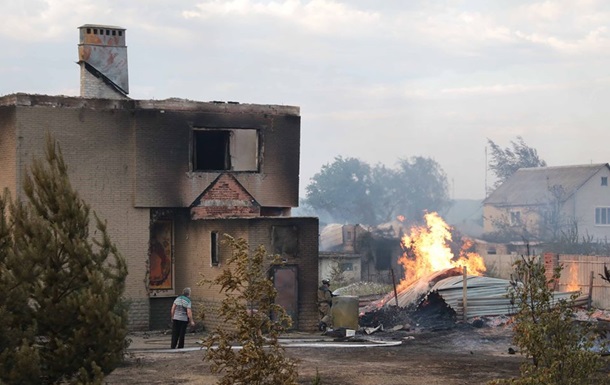 Пожежі на Луганщині: кількість жертв і постраждалих зросла