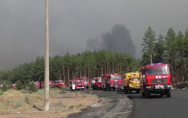 Пожежі на Луганщині просять визнати НС держрівня