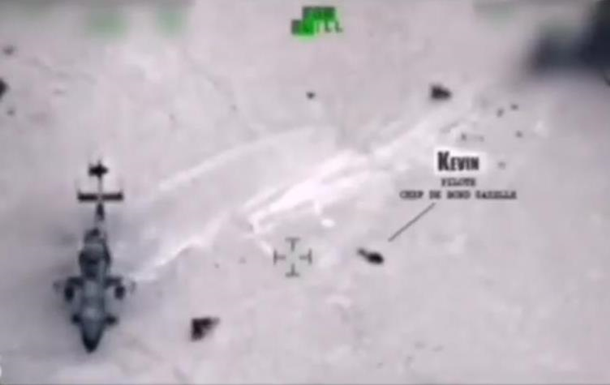 Опубліковано відео порятунку екіпажу збитого вертольота ЗС Франції