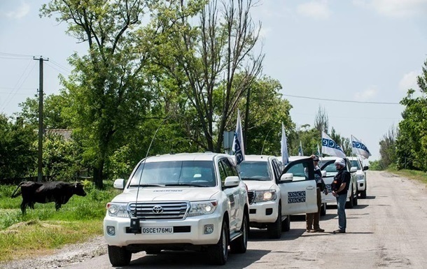 У Донецькій області поруч з патрулем ОБСЄ стався вибух