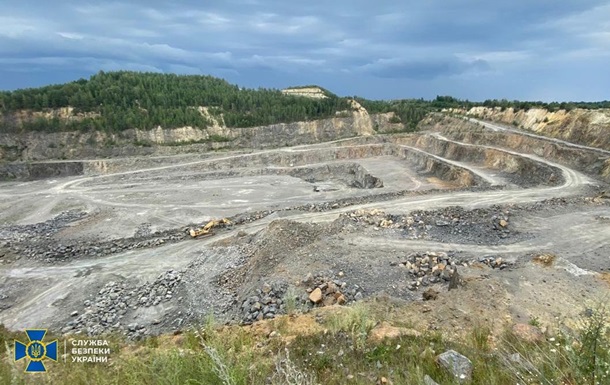 На Житомирщині виявили нелегальний видобуток граніту на 12,5 млн - СБУ