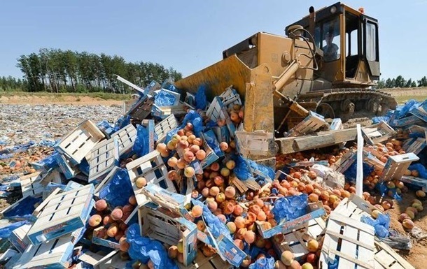 За п ять років в Росії знищили 36 тисяч тонн санкційних продуктів