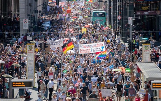 У Берліні заборонили демонстрацію проти карантинних обмежень