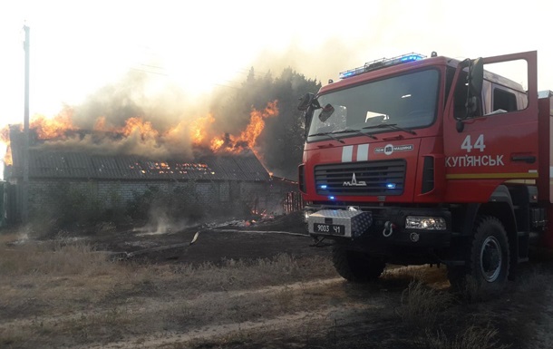 У Харківській області горить хвойний ліс