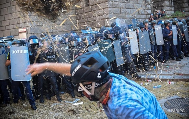 Масові протести в Болгарії. Фоторепортаж