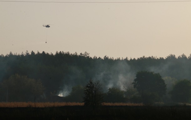 У Харківській області загасили масштабну пожежу