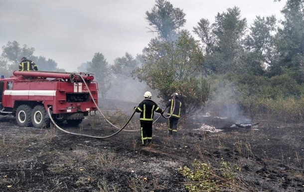 На Луганщині ліквідовано одну з двох пожеж