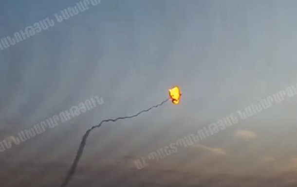 Опубліковано відео знищення вертольота Азербайджану
