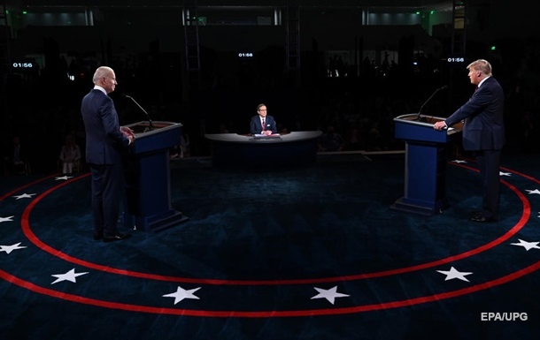 В США прошли первые дебаты Трампа с Байденом