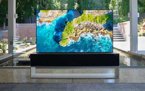 LG випустила телевізор-рулон за 2,5 млн грн